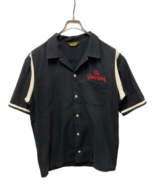 TENDERLOIN（テンダーロイン）TENDERLOIN (テンダーロイン) エンブロイダリーシャツ ブラック サイズ:Sの古着・服飾アイテム