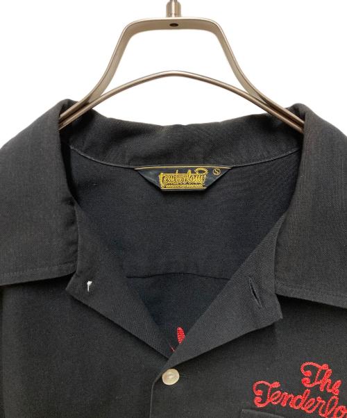 TENDERLOIN（テンダーロイン）TENDERLOIN (テンダーロイン) エンブロイダリーシャツ ブラック サイズ:Sの古着・服飾アイテム