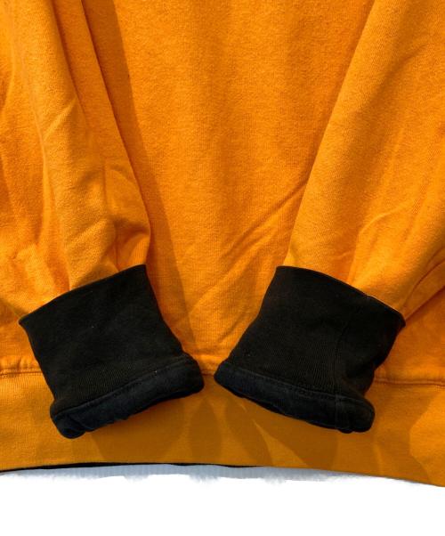 A BATHING APE（ア ベイシング エイプ）A BATHING APE (ア ベイシング エイプ) ダブルフェイスカットソー ブラック×オレンジ サイズ:表示がないため不明の古着・服飾アイテム