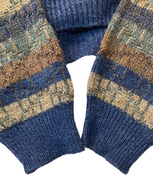 TOWN CRAFT（タウンクラフト）TOWN CRAFT (タウンクラフト) 00’Sクロップドニット ネイビー サイズ:XXLの古着・服飾アイテム