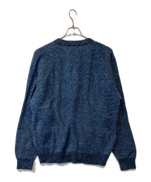 TOWN CRAFT（タウンクラフト）TOWN CRAFT (タウンクラフト) 00’S胡桃釦カーディガン ブルー サイズ:Lの古着・服飾アイテム