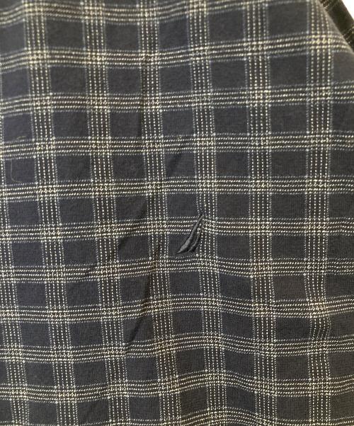 NAUTICA（ノーティカ）NAUTICA (ノーティカ) ヘンリーネックカットソー ブルー サイズ:Lの古着・服飾アイテム