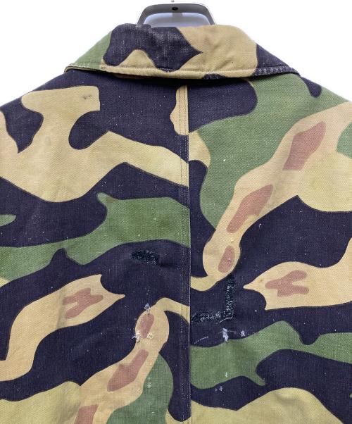 チェコ軍（チェコグン）チェコ軍 (チェコグン) 60’Sサラマンダーカモフィールドコート イエロー×グリーン サイズ:-の古着・服飾アイテム