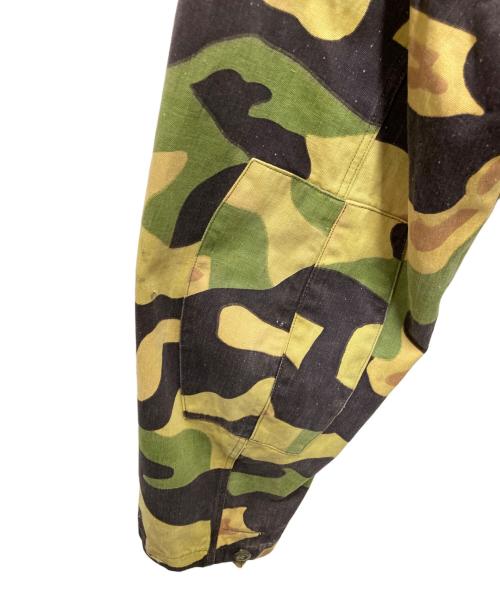 チェコ軍（チェコグン）チェコ軍 (チェコグン) 60’Sサラマンダーカモフィールドコート イエロー×グリーン サイズ:-の古着・服飾アイテム