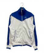NIKEナイキ）の古着「トラックジャケット」｜ブルー×ホワイト