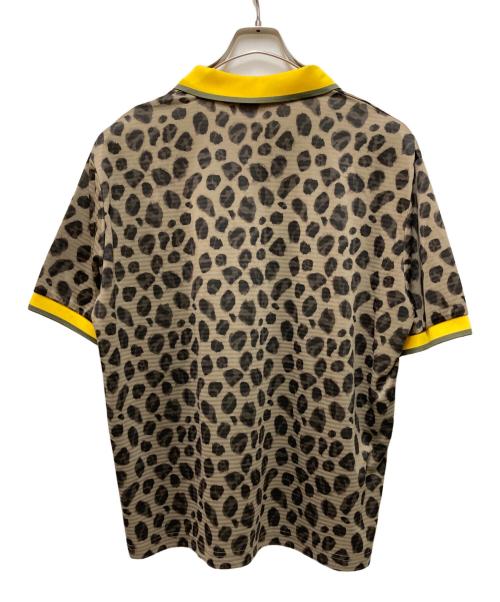 PUMA（プーマ）PUMA (プーマ) SASQUATCHfabrix. (サスクワッチファブリックス) アニマルパターンゲームシャツ ブラウン サイズ:Lの古着・服飾アイテム