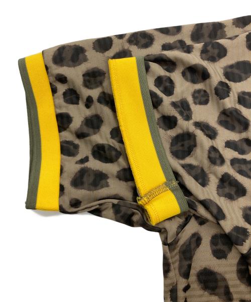 PUMA（プーマ）PUMA (プーマ) SASQUATCHfabrix. (サスクワッチファブリックス) アニマルパターンゲームシャツ ブラウン サイズ:Lの古着・服飾アイテム