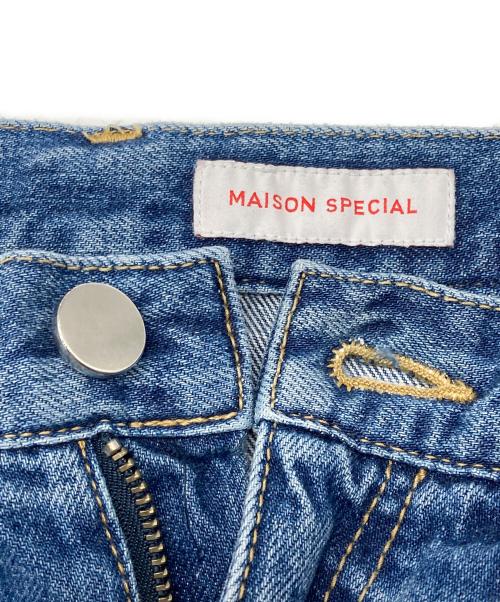 MAISON SPECIAL（メゾンスペシャル）MAISON SPECIAL (メゾンスペシャル) カットオフデニムパンツ インディゴ サイズ:38の古着・服飾アイテム