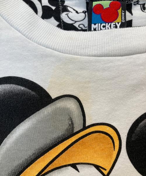 DISNEY（ディズニー）Disney (ディズニー) ダブルフェイススウェット ホワイト サイズ:Mの古着・服飾アイテム