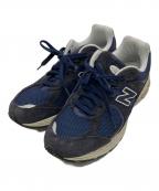NEW BALANCEニューバランス）の古着「ローカットスニーカー」｜ネイビー