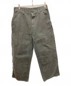 FIFTHフィフス）の古着「Distressed Double Knee Pants」｜グレー