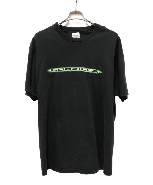 Hanes（ヘインズ）Hanes (ヘインズ) MOVIE Tシャツ ブラック サイズ:XLの古着・服飾アイテム