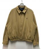 POLO RALPH LAURENポロ・ラルフローレン）の古着「スイングトップ」｜ベージュ