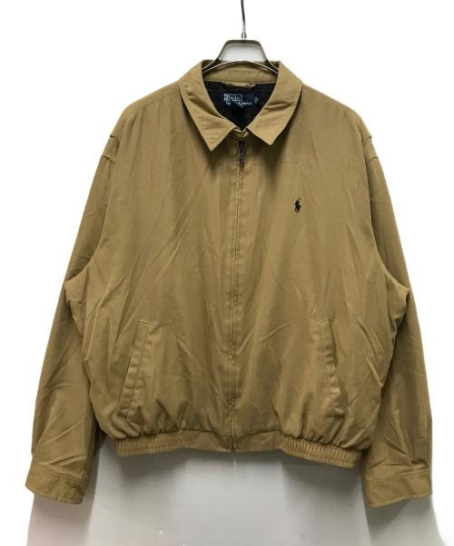 POLO RALPH LAUREN（ポロ・ラルフローレン）POLO RALPH LAUREN (ポロ・ラルフローレン) スイングトップ ベージュ サイズ:XLの古着・服飾アイテム