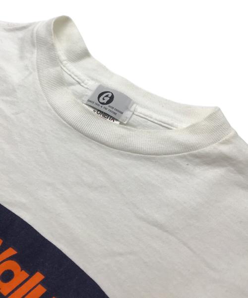 GOOD ENOUGH（グッドイナフ）GOOD ENOUGH (グッドイナフ) ONEITA (オニータ) プリントTシャツ ホワイト サイズ:Mの古着・服飾アイテム