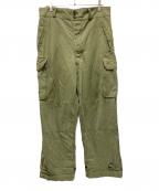French Armyフランス軍）の古着「M-47後期カーゴパンツ」｜カーキ