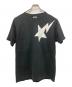 BAPE BY A BATHING APE（ベイプバイアベイシングエイプ）の古着「スタープリントTシャツ」｜ブラック