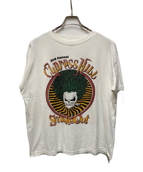 BROOKS（ブルックス）BROOKS (ブルックス) ヒップホップTシャツ ホワイト サイズ:Lの古着・服飾アイテム