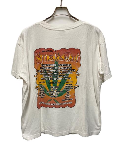 BROOKS（ブルックス）BROOKS (ブルックス) ヒップホップTシャツ ホワイト サイズ:Lの古着・服飾アイテム