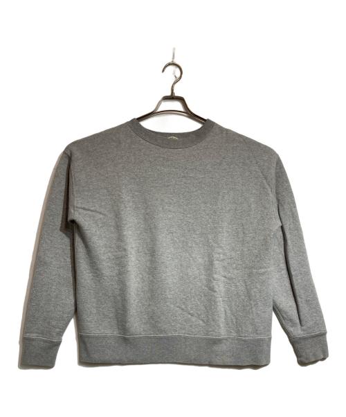 AURALEE（オーラリー）AURALEE (オーラリー) BACK WOOL SWEAT BIG グレー サイズ:4の古着・服飾アイテム