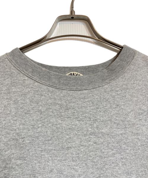 AURALEE（オーラリー）AURALEE (オーラリー) BACK WOOL SWEAT BIG グレー サイズ:4の古着・服飾アイテム