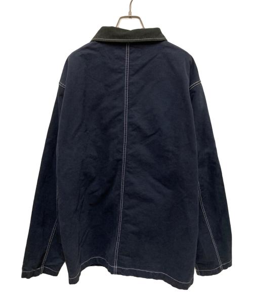 stussy（ステューシー）stussy (ステューシー) Brushed Moleskin Chore ネイビー サイズ:Lの古着・服飾アイテム