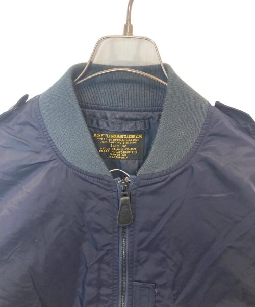 waiper（ワイパー）waiper (ワイパー) フライトジャケット ネイビー サイズ:42の古着・服飾アイテム