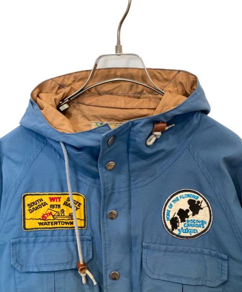 SUGAR CANE（シュガーケーン）SUGAR CANE (シュガーケーン) N/C MOUNTAIN PARKA W/PATCH　N/C マウンテンパーカー（パッチ付き）　SC13476 ブルー サイズ:Sの古着・服飾アイテム