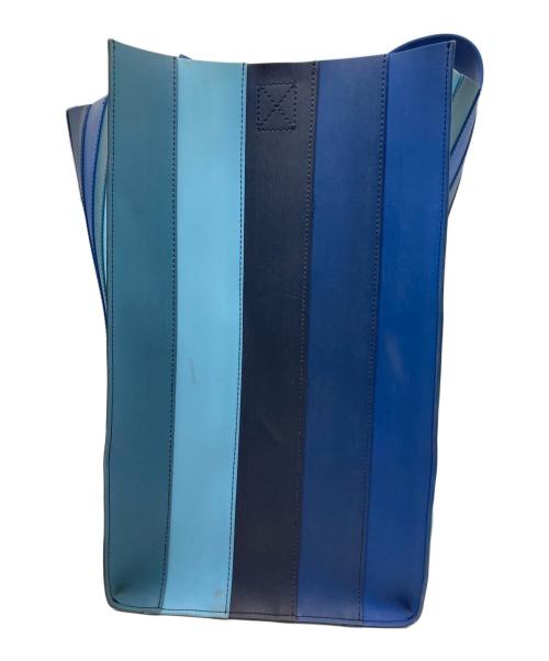 SUNNEI（スンネイ）SUNNEI (スンネイ) 2WAYショルダーバッグ ブルー×ネイビーの古着・服飾アイテム