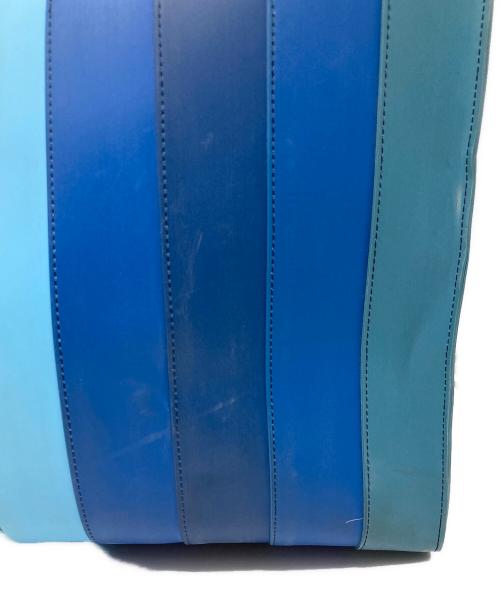 SUNNEI（スンネイ）SUNNEI (スンネイ) 2WAYショルダーバッグ ブルー×ネイビーの古着・服飾アイテム