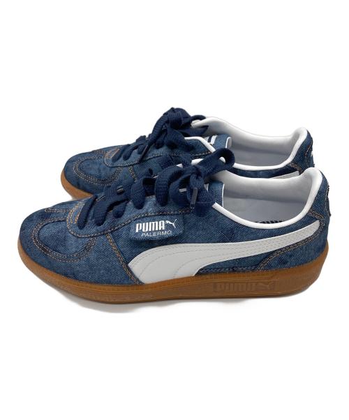 PUMA（プーマ）PUMA (プーマ) ローカットスニーカー ブルー サイズ:24.5cmの古着・服飾アイテム