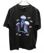 HARBORSIDE GRAPHICSハーバーサイドグラフィックス）の古着「プリントTシャツ」｜ブラック