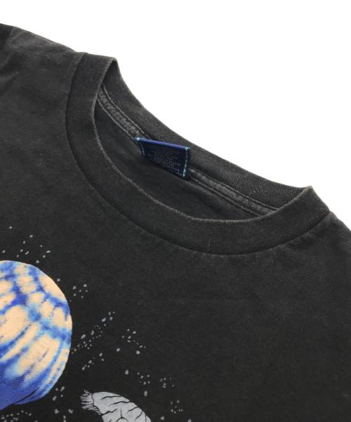 HARBORSIDE GRAPHICS（ハーバーサイドグラフィックス）HARBORSIDE GRAPHICS (-) プリントTシャツ ブラック サイズ:Lの古着・服飾アイテム