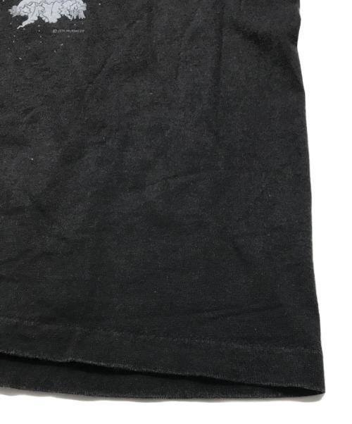 HARBORSIDE GRAPHICS（ハーバーサイドグラフィックス）HARBORSIDE GRAPHICS (-) プリントTシャツ ブラック サイズ:Lの古着・服飾アイテム