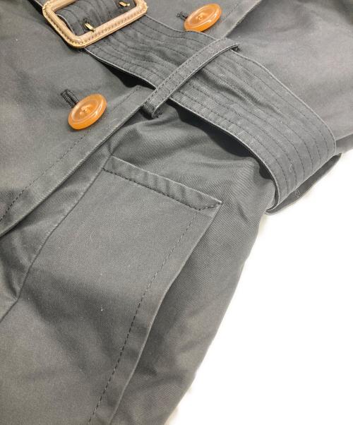 Vivienne Westwood RED LABEL（ヴィヴィアンウエストウッドレッドレーベル）Vivienne Westwood RED LABEL (ヴィヴィアンウエストウッドレッドレーベル) ショートトレンチコート ブラック サイズ:3の古着・服飾アイテム