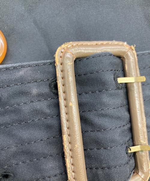 Vivienne Westwood RED LABEL（ヴィヴィアンウエストウッドレッドレーベル）Vivienne Westwood RED LABEL (ヴィヴィアンウエストウッドレッドレーベル) ショートトレンチコート ブラック サイズ:3の古着・服飾アイテム