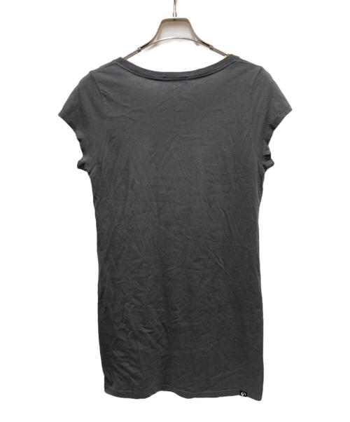 Hysteric Glamour（ヒステリックグラマー）Hysteric Glamour (ヒステリックグラマー) プリントTシャツ グレー サイズ:freeの古着・服飾アイテム