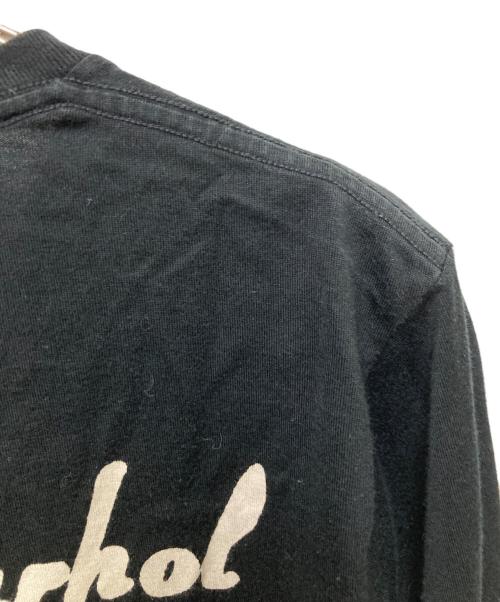 Andy Warhol by HYSTERIC GLAMOUR（アンディーウォーホルバイヒステリックグラマー）Andy Warhol by HYSTERIC GLAMOUR (アンディーウォーホルバイヒステリックグラマー) プリントカットソー ブラック サイズ:Sの古着・服飾アイテム