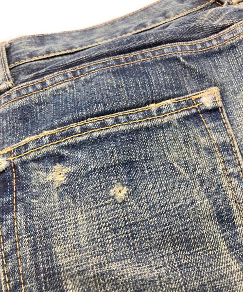 Hysteric Glamour（ヒステリックグラマー）Hysteric Glamour (ヒステリックグラマー) スタッズデニムパンツ ブルー サイズ:Sの古着・服飾アイテム