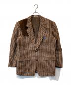 KARL HELMUT×Harris Tweedカールヘルム×ハリスツイード）の古着「エルボーパッチジャケット」｜ブラウン
