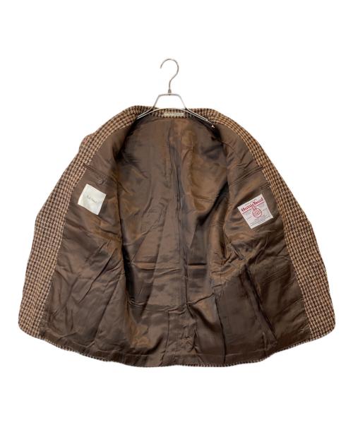 KARL HELMUT（カールヘルム）KARL HELMUT (カールヘルム) Harris Tweed (ハリスツイード) エルボーパッチジャケット ブラウン サイズ:Sの古着・服飾アイテム