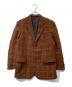 MARIO BARUTTI（マリオバルッティ）の古着「エルボーパッチ3Bジャケット」｜ブラウン