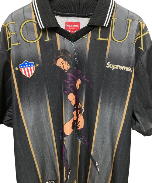 SUPREME（シュプリーム）SUPREME (シュプリーム) AEON FLUX SOCCER JERSEY ブラック サイズ:Mの古着・服飾アイテム