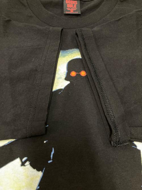 GEEKS RULE（ギークスルール）GEEKS RULE (ギークスルール) プリントTシャツ ブラック サイズ:XLの古着・服飾アイテム