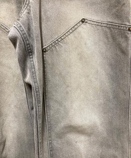 BADWAY（バッドウェイ）BADWAY (バッドウェイ) Coating double knee denim グレー サイズ:Mの古着・服飾アイテム