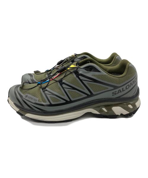 SALOMON（サロモン）SALOMON (サロモン) XT-6 グレー×グリーン サイズ:29cmの古着・服飾アイテム