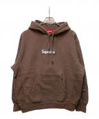 SUPREMEシュプリーム）の古着「Box Logo Hooded Sweatshirt」｜ブラウン
