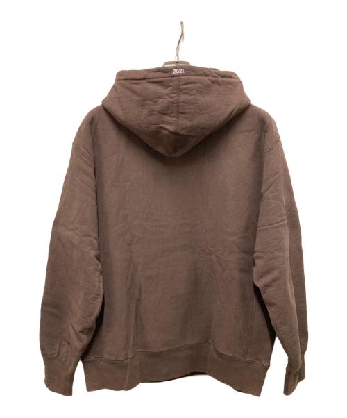 SUPREME（シュプリーム）SUPREME (シュプリーム) Box Logo Hooded Sweatshirt ブラウン サイズ:Mの古着・服飾アイテム