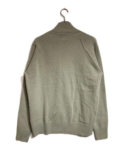 C.P COMPANY（シーピーカンパニー）C.P COMPANY (シーピーカンパニー) ハーフジップゴーグルニット グレー サイズ:50の古着・服飾アイテム