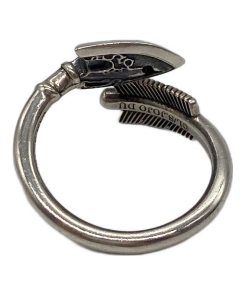 ジョジョの奇妙な冒険（ジョジョノ奇妙ナ冒険）ジョジョの奇妙な冒険 (ジョジョノキミョウナボウケン) JAM HOME MADE (ジャムホームメイド) ダイヤモンドは砕けない スタンドの矢 リング シルバー サイズ:11の古着・服飾アイテム